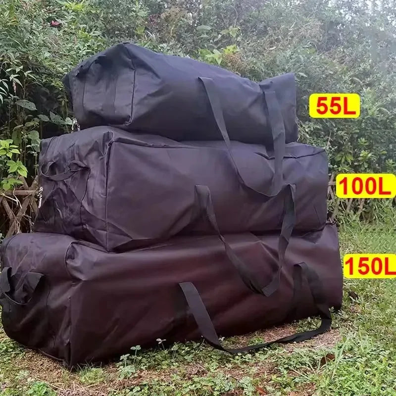 Borsa da viaggio pieghevole impermeabile 1680D Oxford 55‑150L