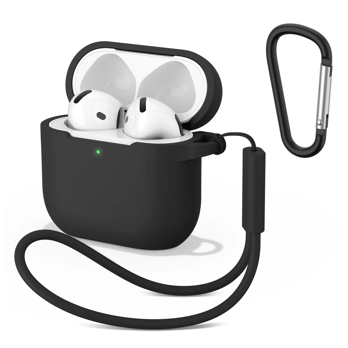Cover in Silicone per Apple AirPods 4 - Protettiva e Antiscivolo