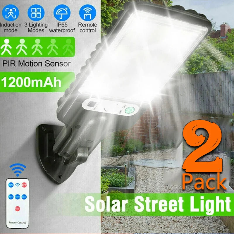 Lampada da Giardino Solare con Sensore di Movimento, 3 Modalità, Impermeabile…