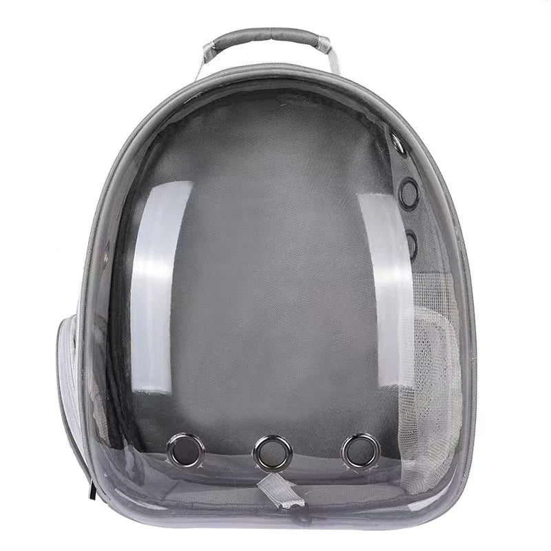 Zaino Portagatto Trasparente da Viaggio, Trolley per Gatti, Borsa Respirabile