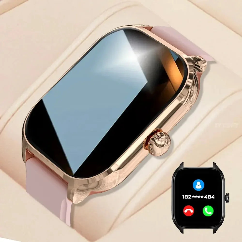 Smartwatch con display 2.01" e risposta chiamate – fitness e salute