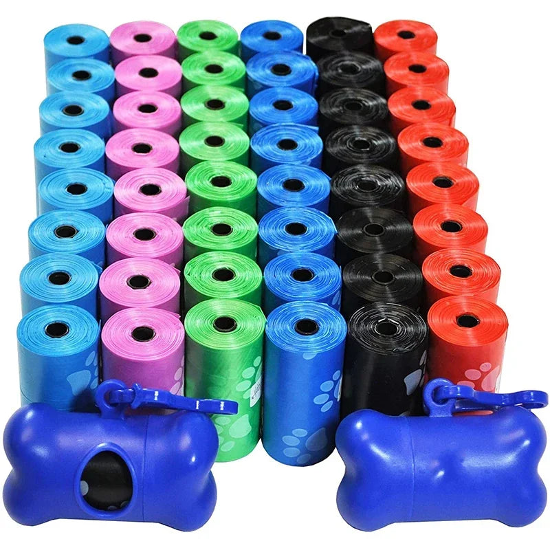 Sacchetti per escrementi canini - Rotolo 15 sacchetti 26×24 cm profumati