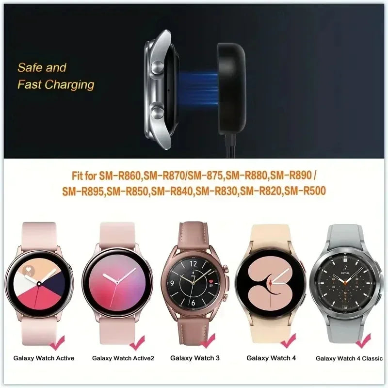 Caricatore wireless magnetico per Samsung Galaxy Watch, ricarica rapida