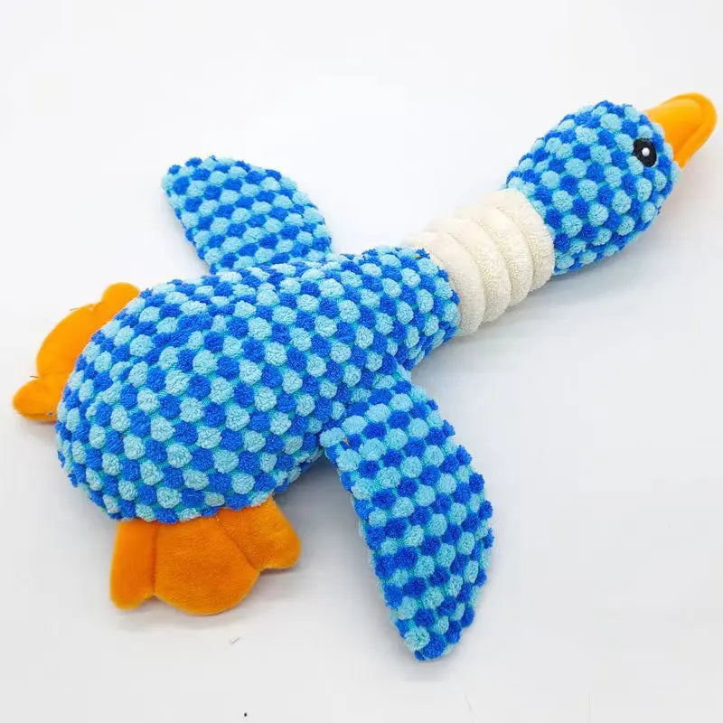 Gioco di peluche interattivo per cani e gatti – masticabile, suono e crinkly