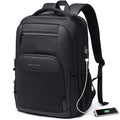 Sac à dos imperméable 15,6" avec port USB et poches pour ordinateur portable – Léger et polyvalent