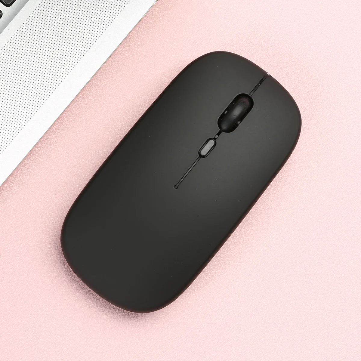 Mouse wireless Bluetooth silenzioso 1600 DPI, 4 tasti, compatibile laptop e…