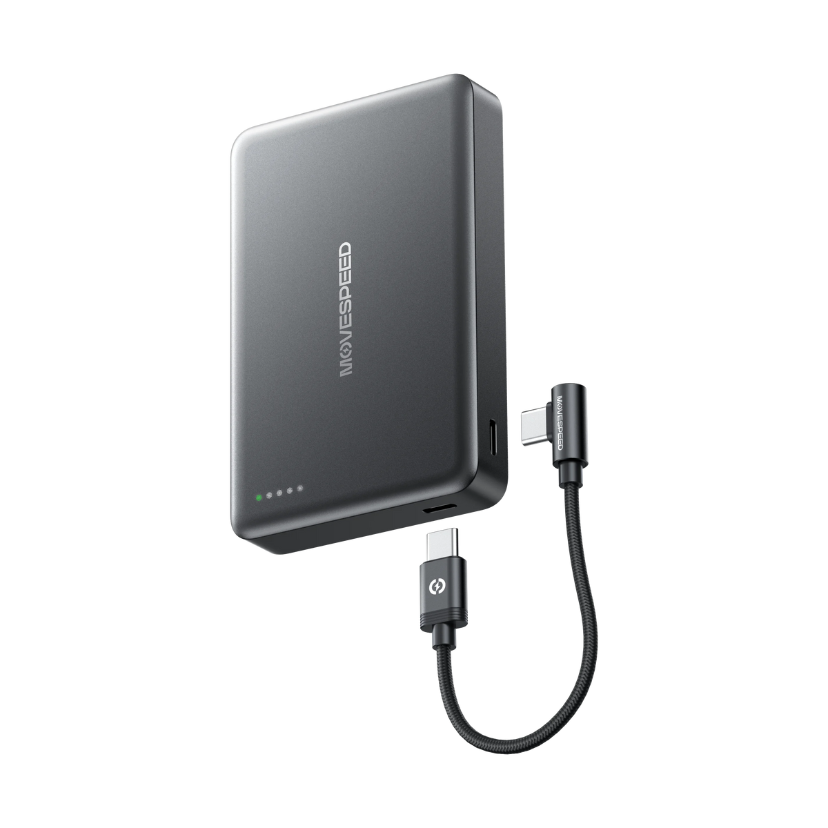 【CCC】MOVESPEED P07 Semi-Solid-State Battery Power Bank 10000mAh 5000mAh Magnetic Wireless Charge Powerbank for iPhone 17 16 15