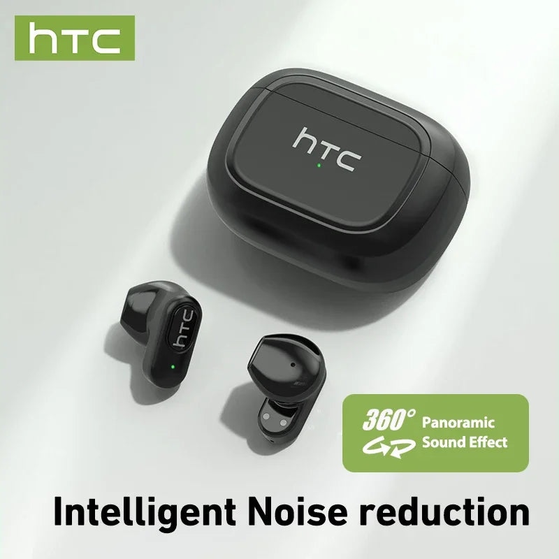 Auricolari Bluetooth TWS Mini con riduzione rumore, touch e ricarica wireless