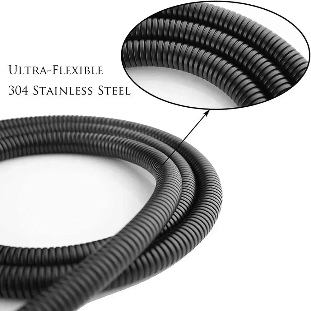 Tubo flessibile per doccia in acciaio inox 1,5/2 m – G1/2