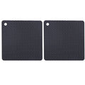 Set da 2/4 Tappetini in Silicone Resistente al Calore per Tazze e Pentole