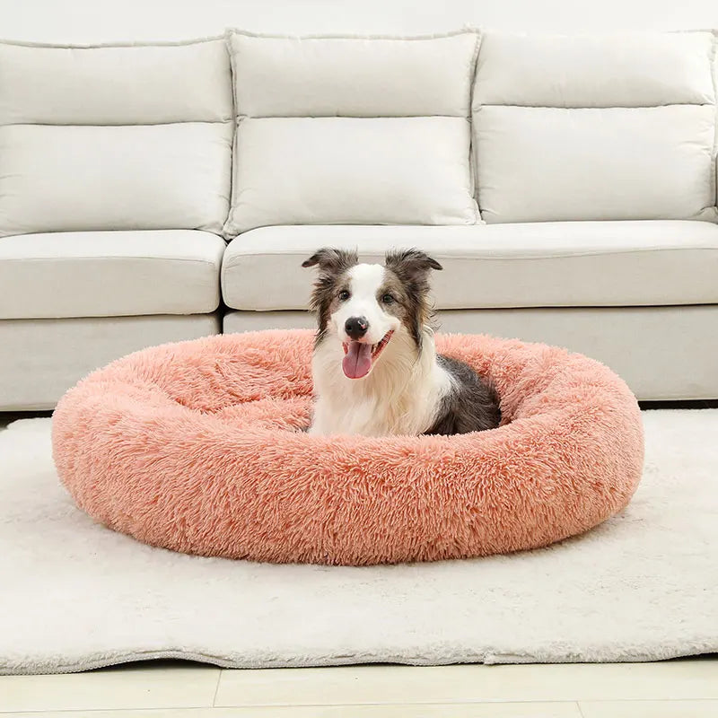 Cuccia morbida in peluche lungo per cani e gatti – Cuscino letto per animali