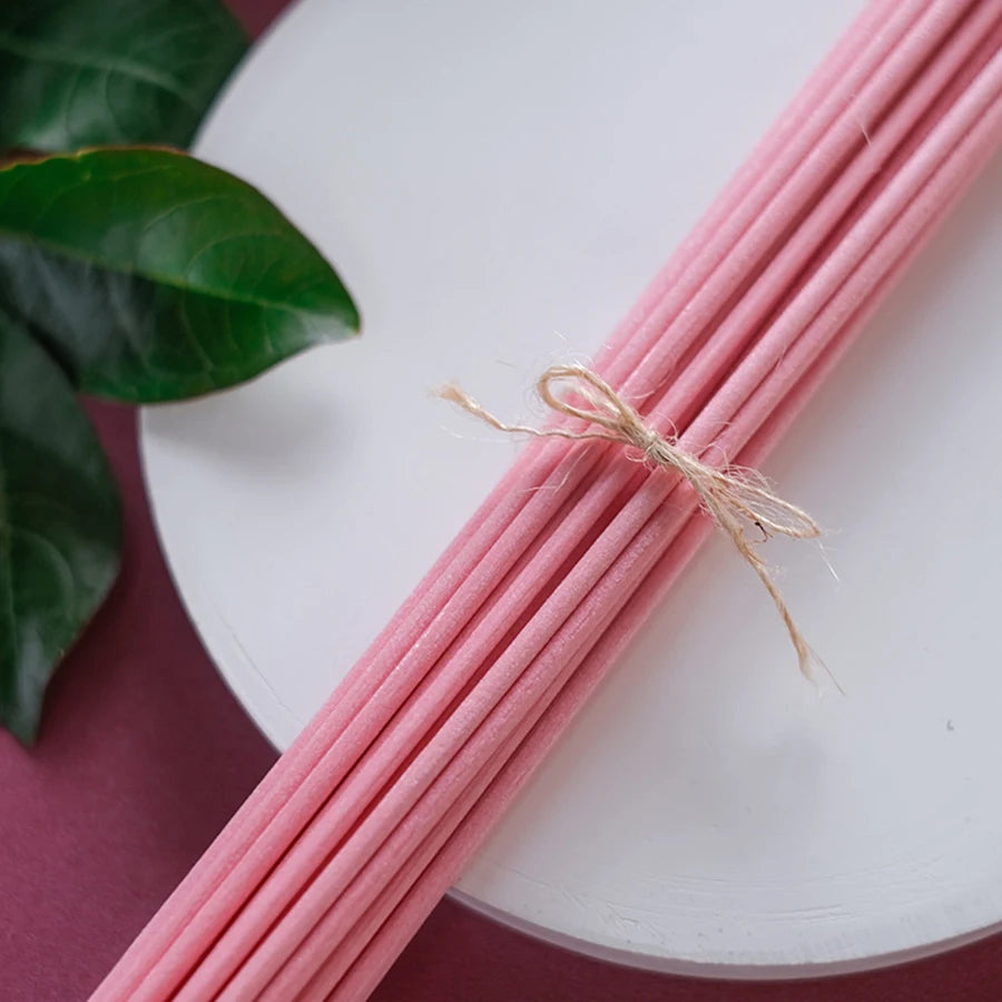 Bastoncini di Aromaterapia Rosa per Diffusione Oli Essenziali – Set da 10/20/60…