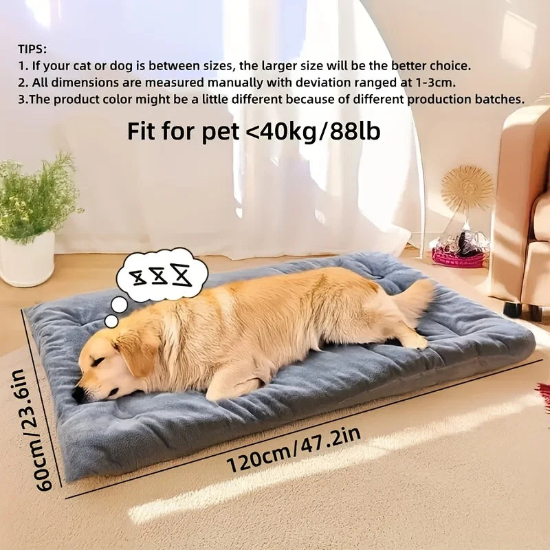 Cuccia per cani extra large in pelliccia spessa, super morbida