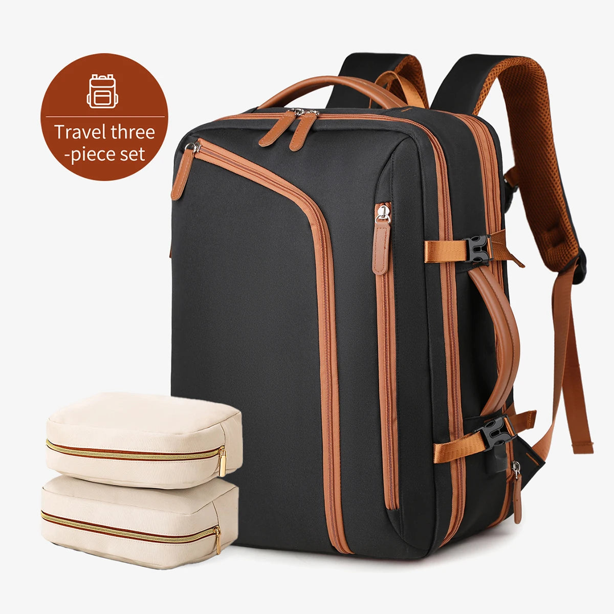 Backpack Unisex New Simple Business Computer Backpack Outdoor Large Capacity Travel Bag Student School Bag Boys