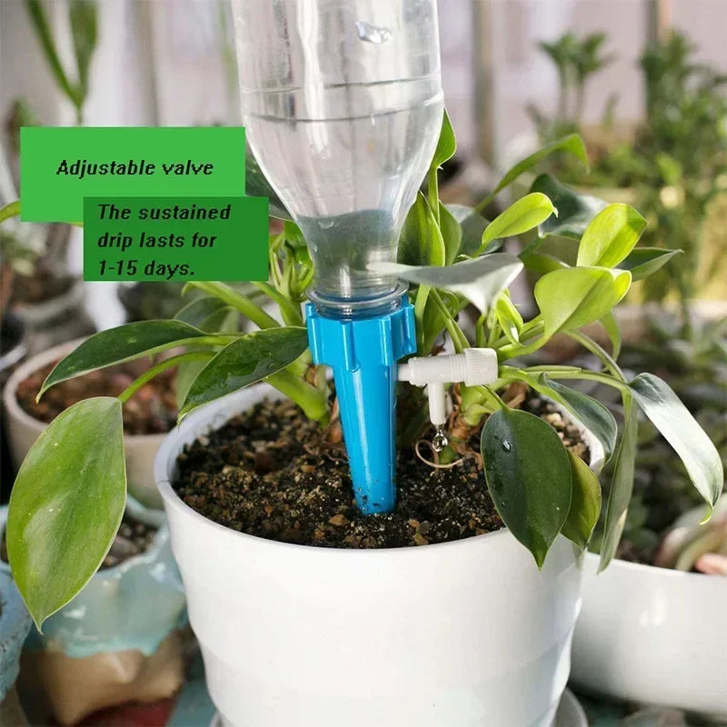 Sistema di Irrigazione a Goccia Automatico per Piante Giardino, Timer Regolabile