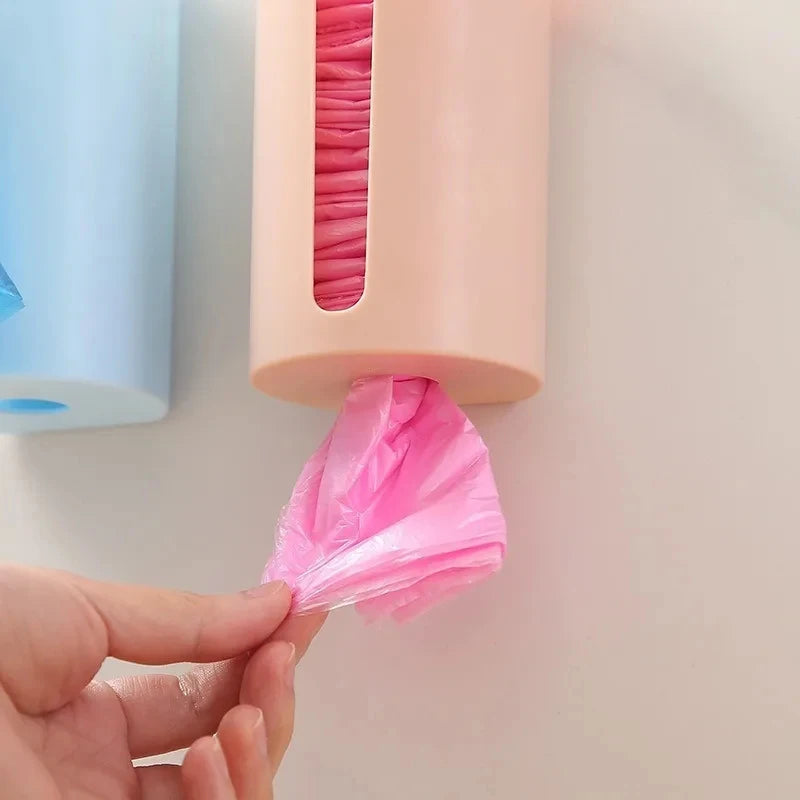 Dispenser da parete in plastica per sacchetti, organizzatore estraibile da…