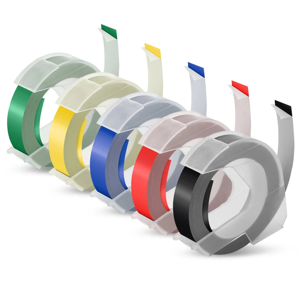 Stampante Etichette Manuale 3D Impermeabile con Nastro in Plastica