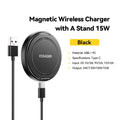 Ricarica wireless magnetica 15W – Supporto rapido per iPhone, Samsung e Xiaomi