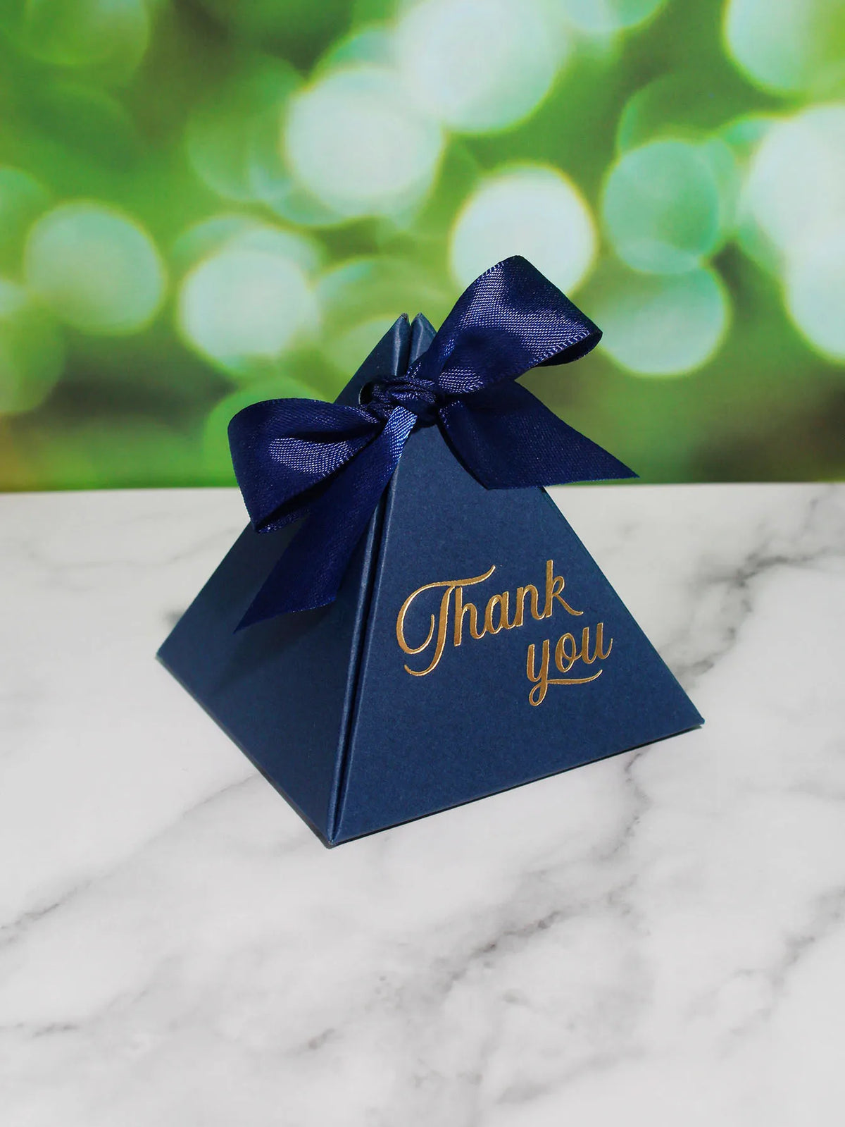 Confezione regalo triangolare per bomboniere, matrimoni e feste
