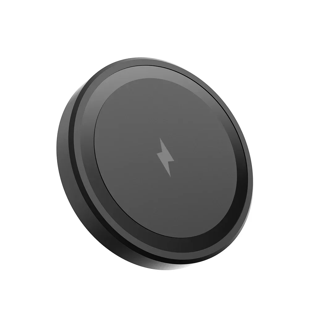 Caricatore Wireless Magnetico 15W per iPhone 13‑18, Slim e Portatile