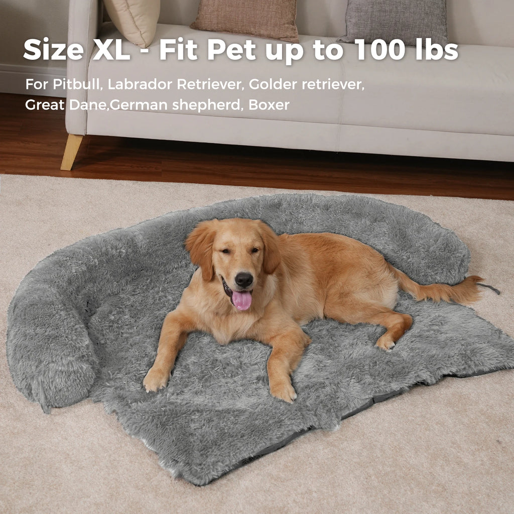 Cuccia Fluffy per Cani e Gatti - Letto Morbido Lavabile in Lavatrice