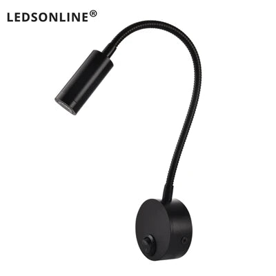 Lampada da Parete LED 3W per Lettura e Studio – Design Contemporaneo