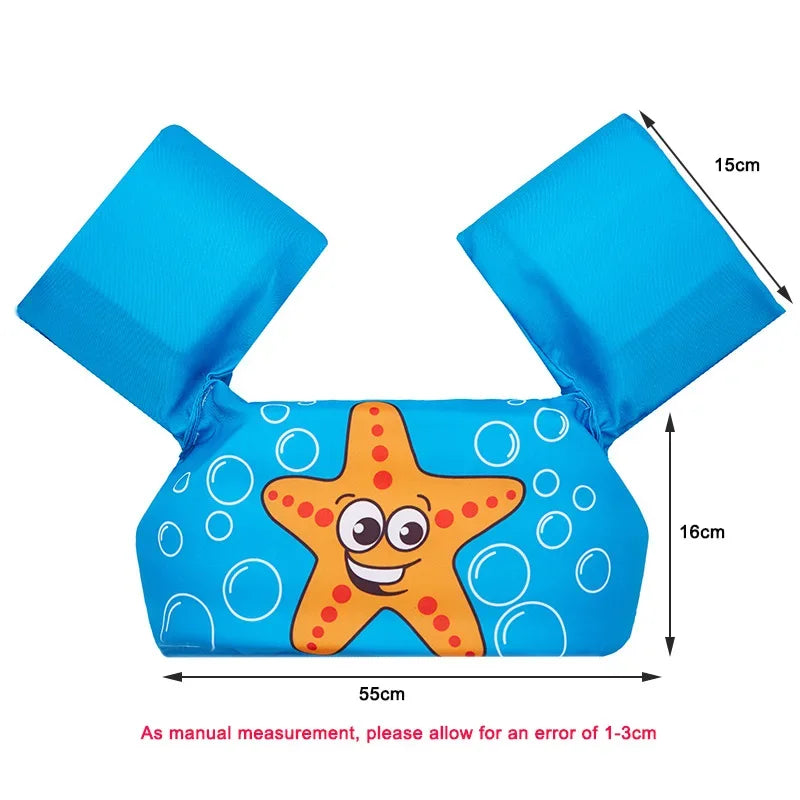 Rooxin Pool Floats Swimming Vest Armbands Buoy Foam Material Better than Inflatable Rings