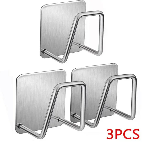 Portasponge adesivo in acciaio inox 304 – supporto per spugna e accessori