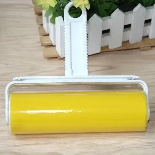 Rullo adesivo lavabile per peli e pelucchi, uso domestico e portatile