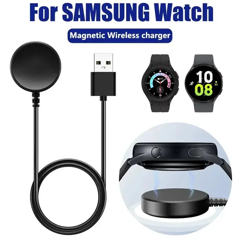 Caricatore wireless magnetico per Samsung Galaxy Watch, ricarica rapida