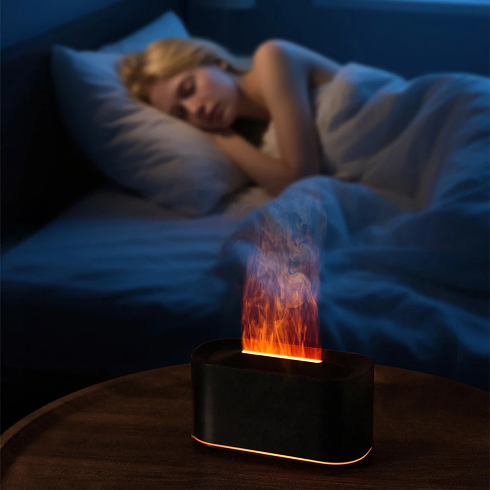 Diffusore a fuoco con vapore colorato - Umidificatore per aromaterapia