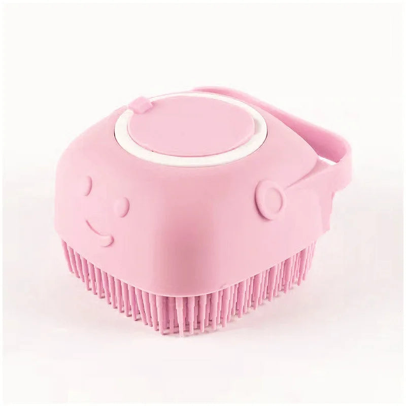 Guanti massaggianti in silicone per bagno cane e gatto – spazzola morbida