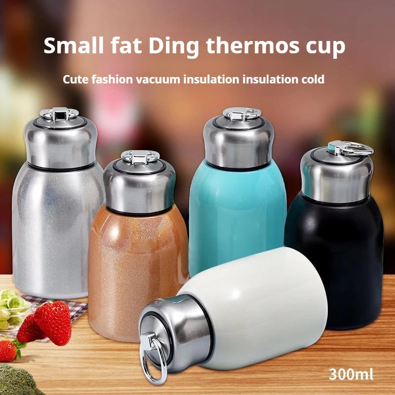 Bottiglia da viaggio da 300 ml in acciaio inox con isolamento termico e…