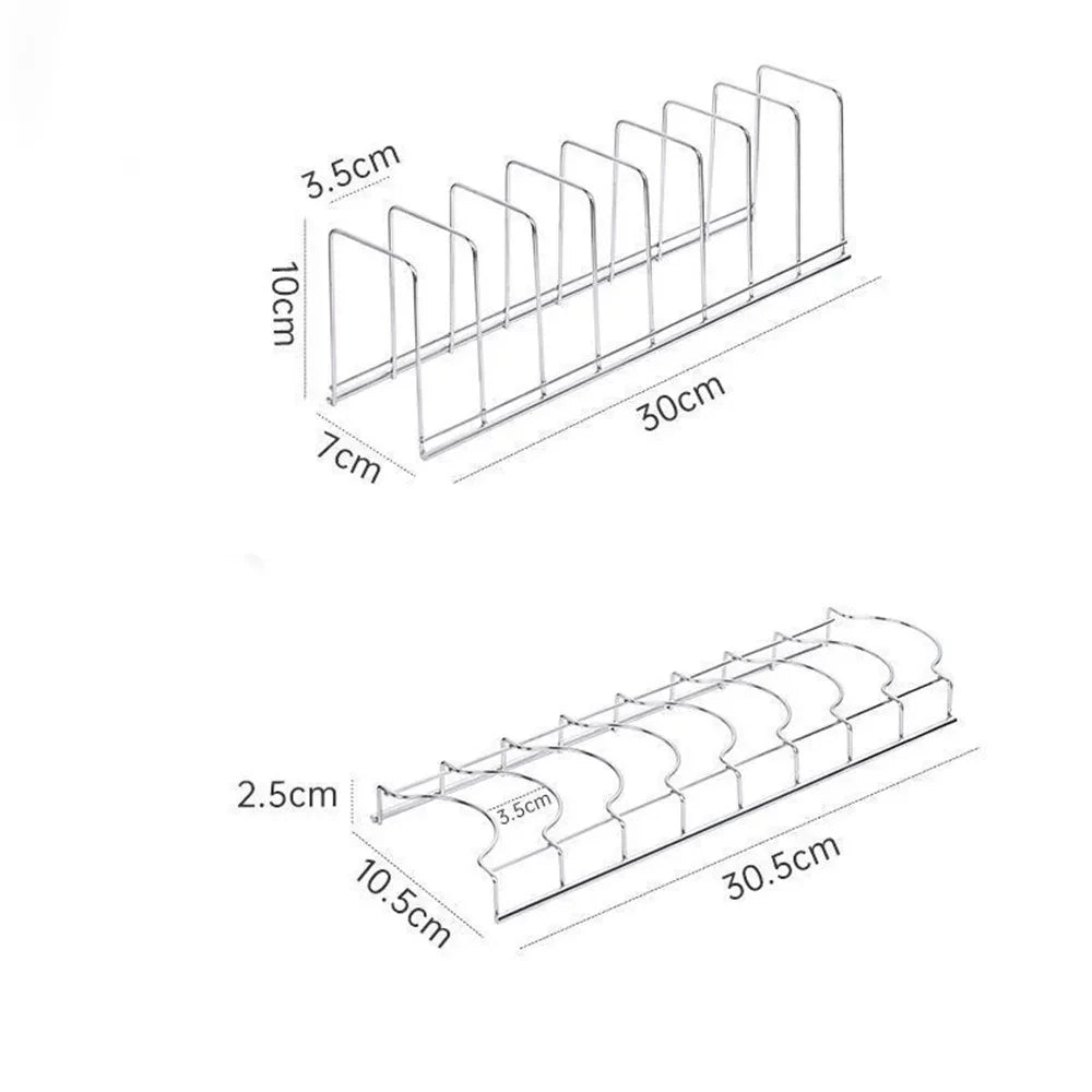 Rack asciugapiatti in acciaio inox – design moderno, salva spazio