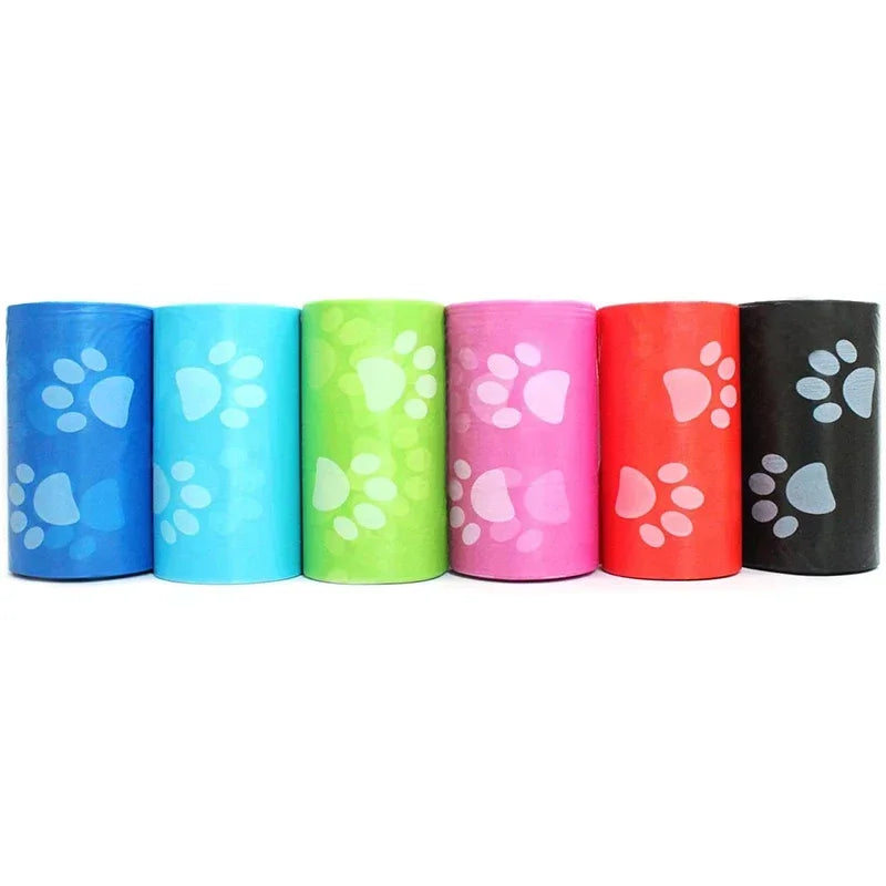 Sacchetti per escrementi canini - Rotolo 15 sacchetti 26×24 cm profumati