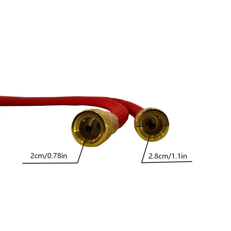 Tubo espandibile 25‑100 ft ad alta pressione con pistola spray multifunzione