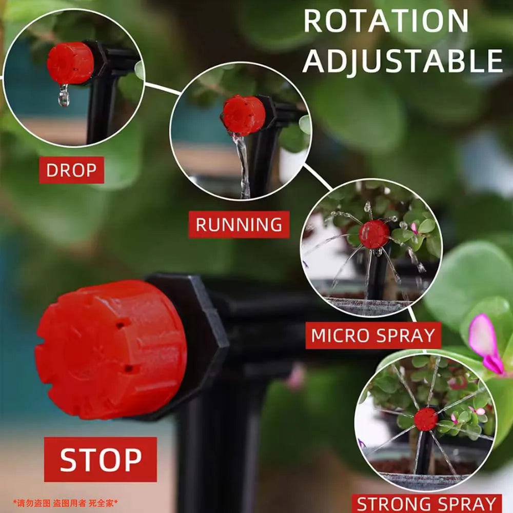 Timer LCD Irrigazione 30‑5 m con Ugello Regolabile – Sistema Intelligente