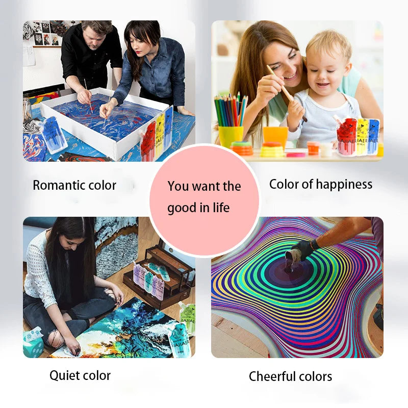 Set di 64 colori acrilici 100 ml - Pittura per artisti e graffiti