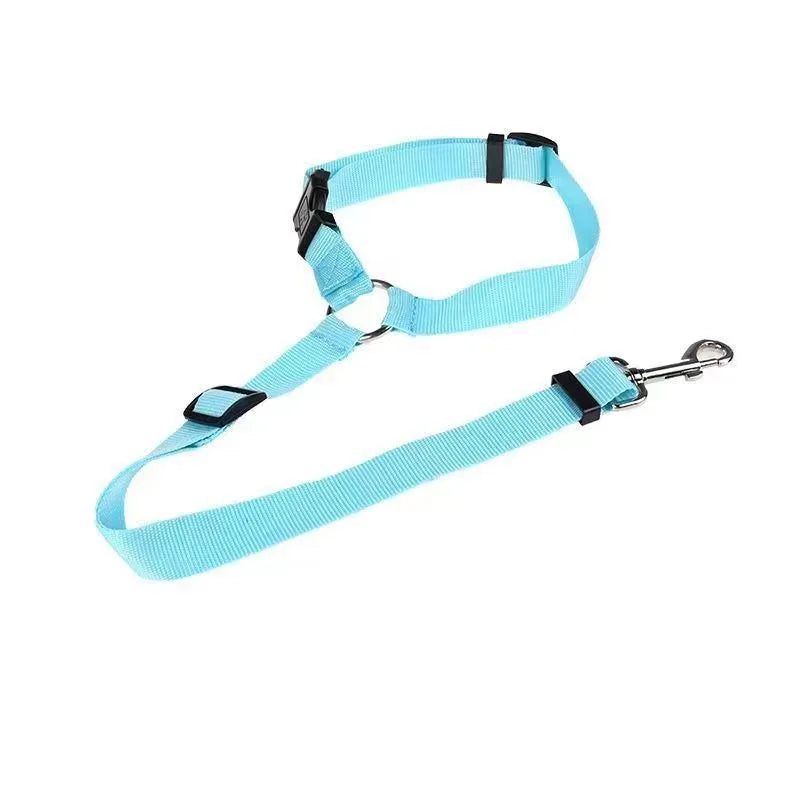 Cintura di Sicurezza per Auto e Guinzaglio in Nylon Regolabile – Accessorio per…