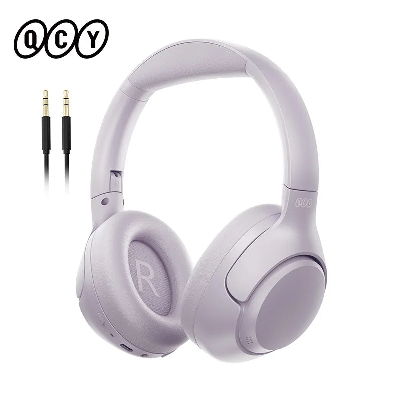 Cuffie wireless con ANC 43 dB, 60 h di autonomia e Bluetooth 5.4