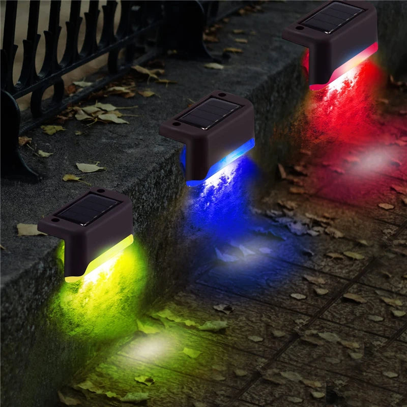 Set da 4‑32 Lampade LED Solari per Esterno – Gradini, Sentieri e Giardino, IP65