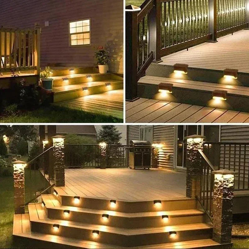 Set Luci Solari Waterproof per Giardino e Recinzioni – 8/12/16/24/32 Pezzi