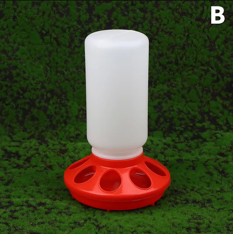 Distributore automatico di cibo e acqua per polli – contenitore in plastica