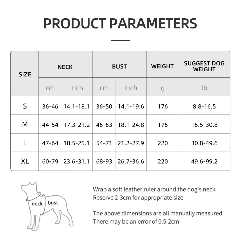 Imbrago tattico riflettente per cani, multifunzionale e antiesplosivo