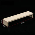 U-Shaped Stepped Wooden Display Stand Portable Shelves Organizers Perfume Doll Cupcakes Jewelry Storage Organization