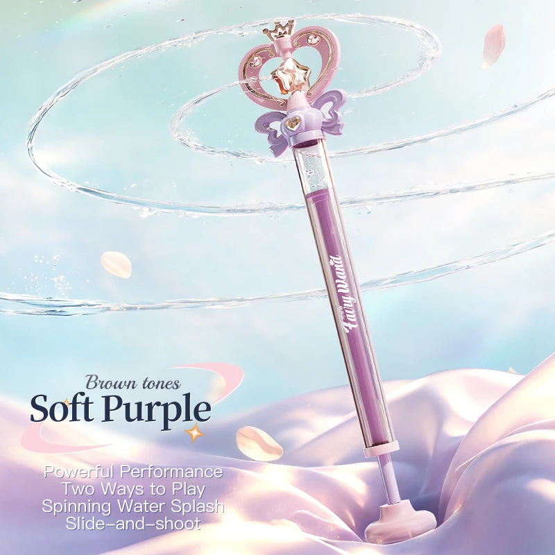 Pistolet à eau magique baguette scintillante – Cadeau d'anniversaire pour enfants