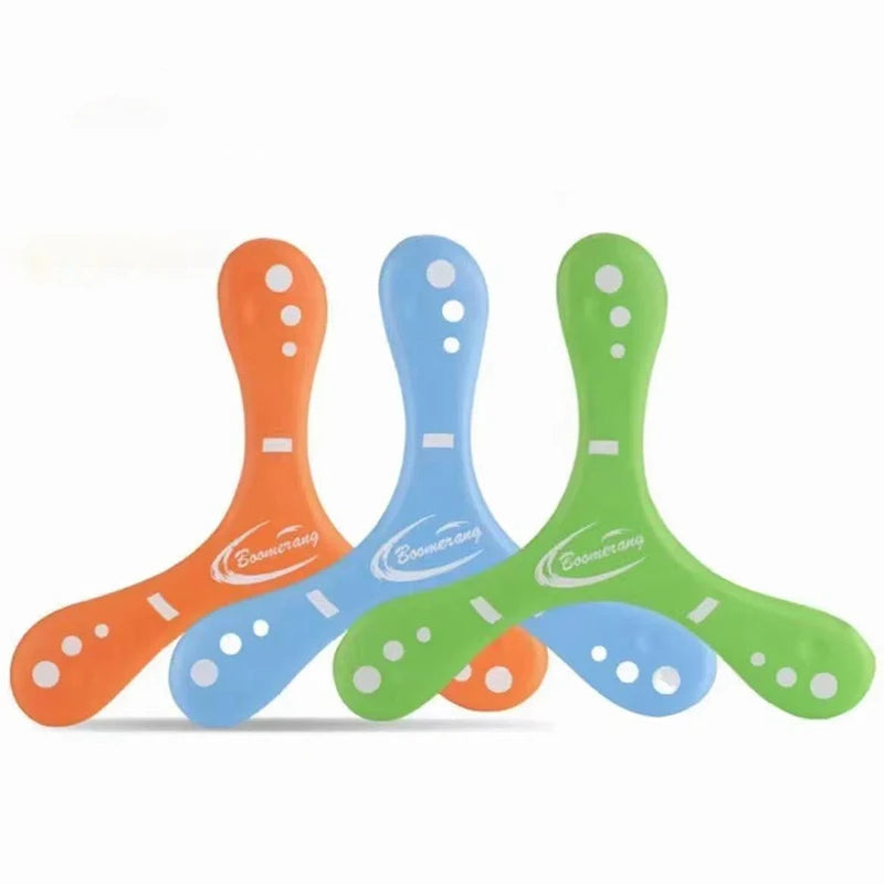 Boomerang morbido a tre foglie oversize – Gioco interattivo per bambini e adulti