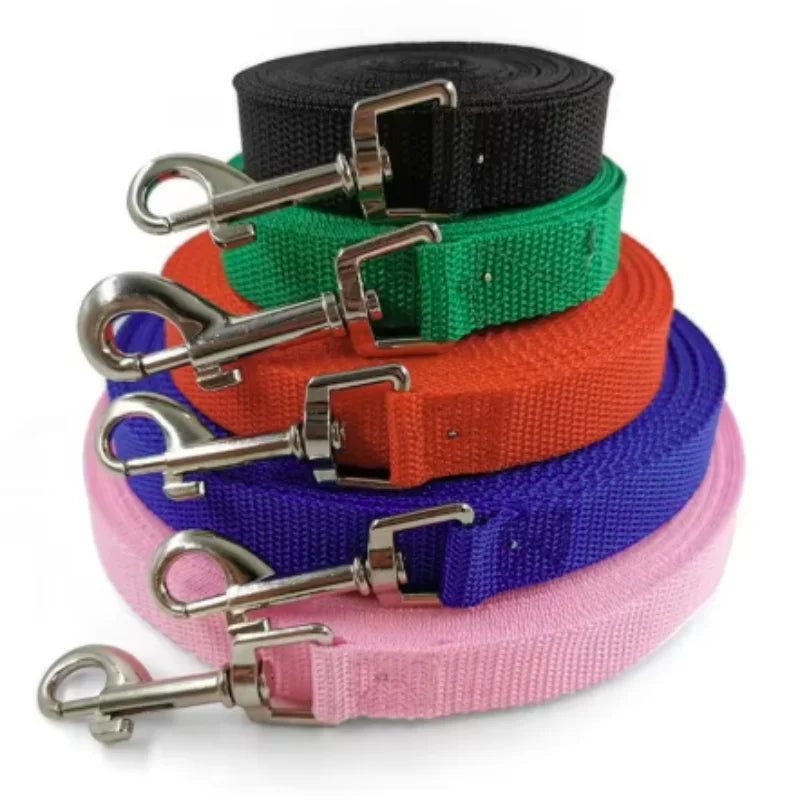 Guida Nylon Lunga per Addestramento Cani 1.2M-30M