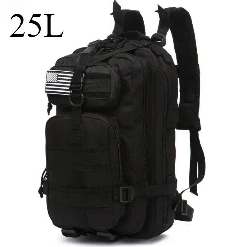 25L/50L Tactical Backpack Molle Bag Outdoor Bags Backpack for Hiking Camping Trekking Hunting Fishing GYM Bags Backpacks