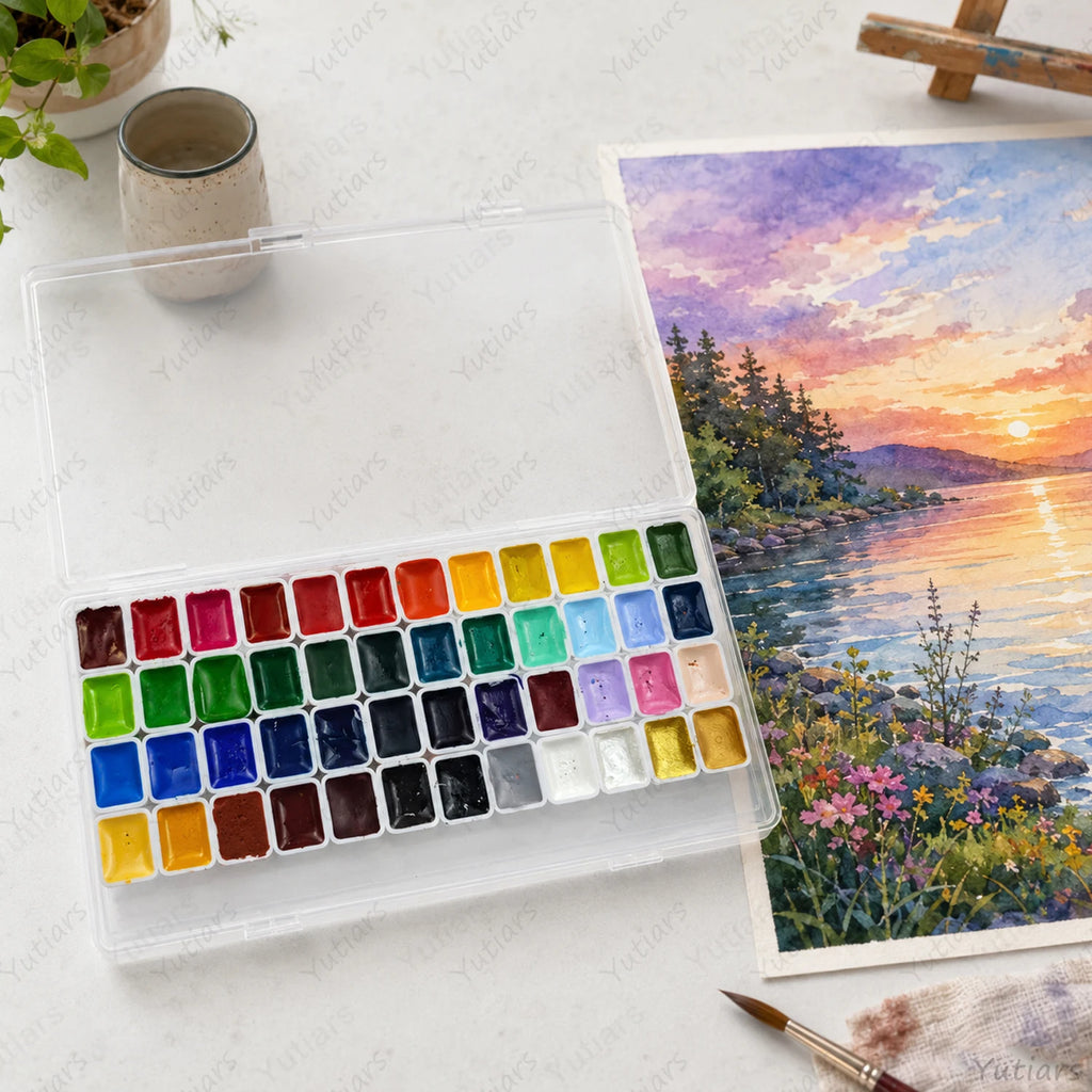 Set di acquerelli 48 colori 1 ml per artisti, adulti e principianti